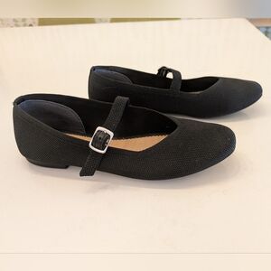Black Ballet Flats - Kelly & Katie, Size 7.5
